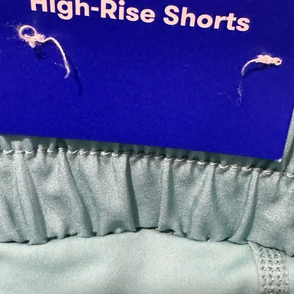 JoyLab High Waist Women Shorts in Teal small - Picture 7 of 9